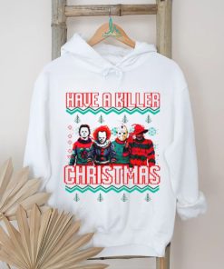 Horror character have a killer Christmas shirt
