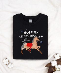 Horse Happy Chrismukkah love Capt Oats shirt