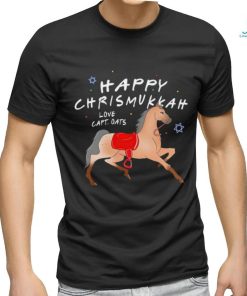 Horse Happy Chrismukkah love Capt Oats shirt