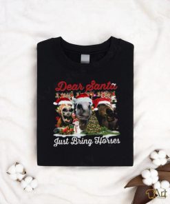 Horse Santa Hat Xmas Shirt