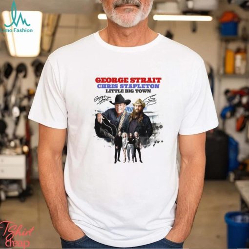 Hot George Strait And Chris Stapleton Tour New Popular T  Shirt
