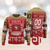 New Orleans Saints Baby Groot And Grinch Ugly Christmas Sweaters