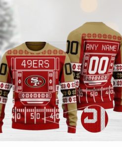 Hot Personalized San Francisco 49Ers Ugly Christmas Sweaters