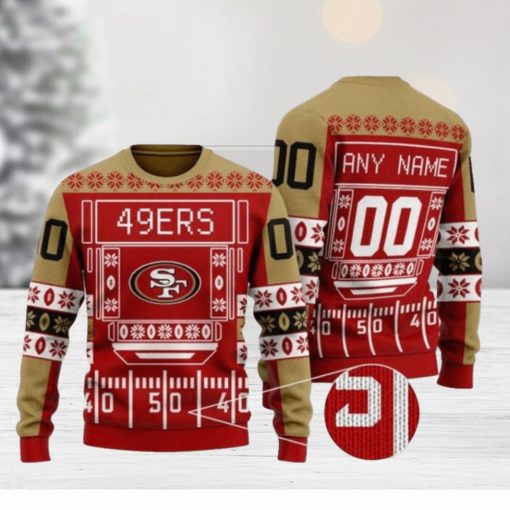 Hot Personalized San Francisco 49Ers Ugly Christmas Sweaters