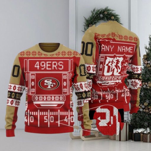 Hot Personalized San Francisco 49Ers Ugly Christmas Sweaters