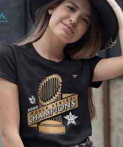 Houston Astros Fanatics Branded Black 2022 World Series Champions Parade T Shirt