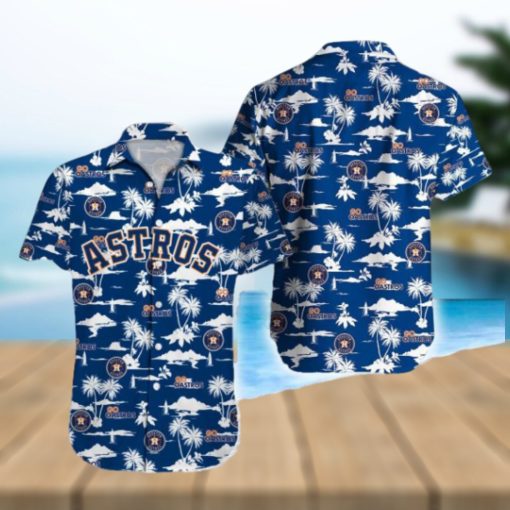 Houston Astros MLB Hawaiian Shirt Coconut AOP Custom Name New For Men And Women