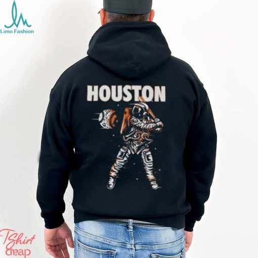 Houston Baseball Team Shirt T Shirt Astronaut Space Tee Unisex Classic