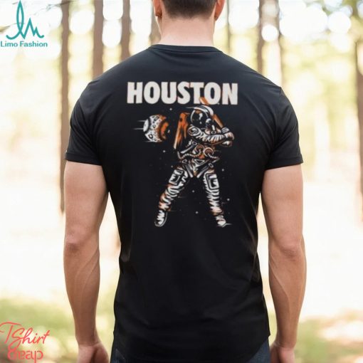 Houston Baseball Team Shirt T Shirt Astronaut Space Tee Unisex Classic
