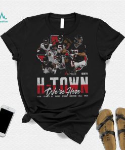 Houston Football H Town We're Here WHT Shirt