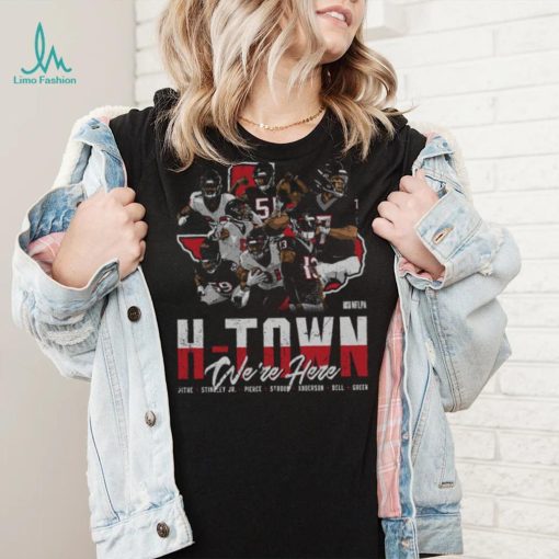 Houston Football H Town We’re Here WHT Shirt