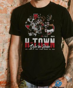 Houston Football H Town We're Here WHT Shirt