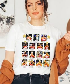 Houston Rockets all players 1995 NBA World Champions graphic shirt