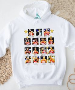 Houston Rockets all players 1995 NBA World Champions graphic shirt