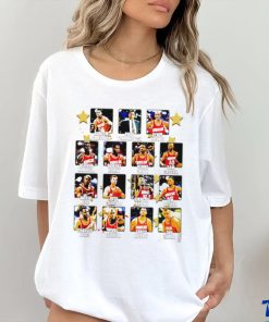 Houston Rockets all players 1995 NBA World Champions graphic shirt
