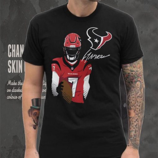 Houston Texans C.J. Stroud #7 Action T Shirt