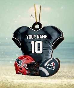 Houston Texans NFL Sport Ornament Custom Name And Number