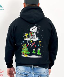 Houston Texans Snoopy Woodstock Christmas Shirt