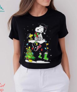 Houston Texans Snoopy Woodstock Christmas Shirt