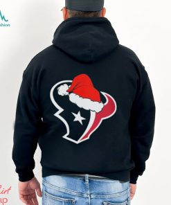 Houston Texans logo Santa Hat Christmas 2023 Shirt