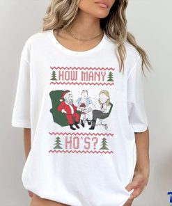 How Many Ho’s Ugly Christmas Shirt