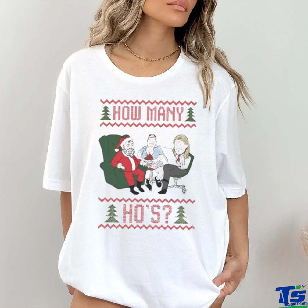 How Many Ho’s Ugly Christmas Shirt How Many Ho’s Ugly Christmas Shirt