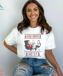 How Many Ho’s Ugly Merry Christmas 2023 shirt