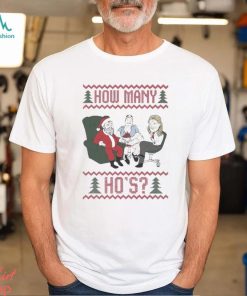 How Many Ho’s Ugly Merry Christmas 2023 shirt