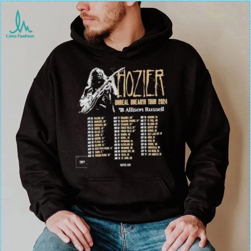 Hozier Unreal Unearth Tour 2024 Shirt