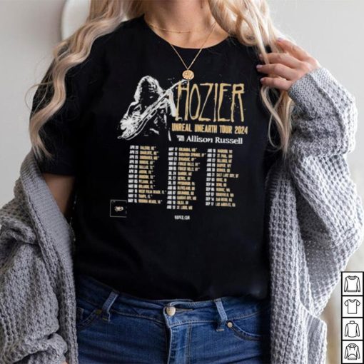 Hozier Unreal Unearth Tour 2024 Shirt
