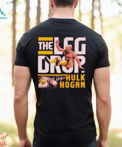 Hulk Hogan The Leg Drop WWE Signatures Shirt
