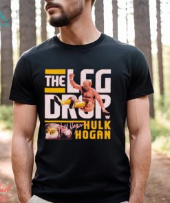 Hulk Hogan The Leg Drop WWE Signatures Shirt