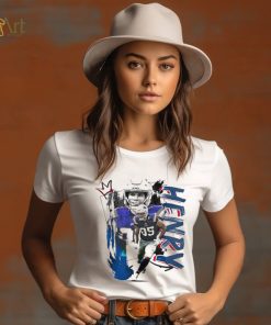 Hunter Henry number 85 New England Patriots football player pose poster shirt