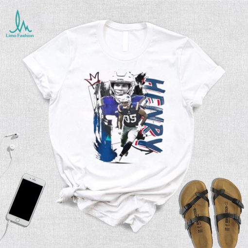 Hunter Henry number 85 New England Patriots football player pose poster shirt