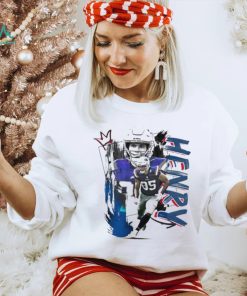 Hunter Henry number 85 New England Patriots football player pose poster shirt