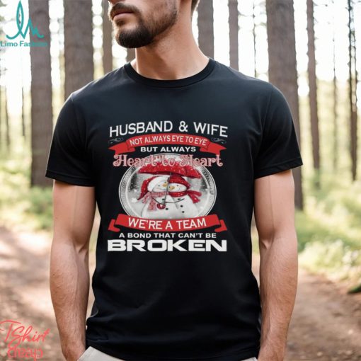 Husband And Wife Heart To Heart Shirt