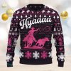 Hyaaaa Breakaway Roping Ugly Christmas Sweater New Pattern Tree Holidays Gift Fans