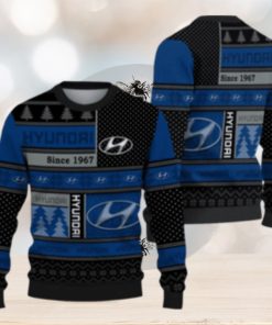 Hyundai Car Mens Ugly Christmas Sweater Gift For Fans