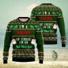 Back To The Future Ugly Knitted Christmas 3D Sweater