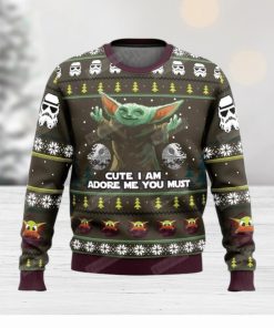 I Am Star Wars The Mandalorian Ugly Christmas Sweater