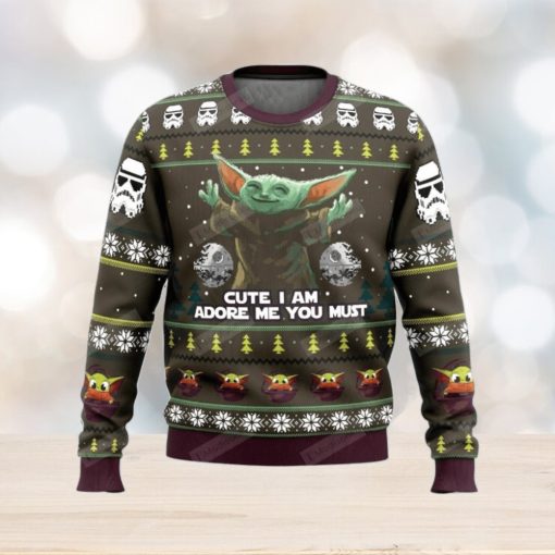 I Am Star Wars The Mandalorian Ugly Christmas Sweater