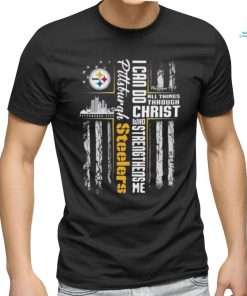 I Can Do All Things Through Christ Pittsburgh Steelers Skyline Shirt