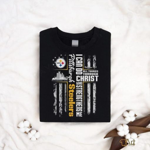 I Can Do All Things Through Christ Pittsburgh Steelers Skyline Shirt