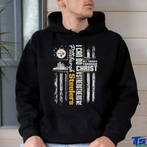 I Can Do All Things Through Christ Pittsburgh Steelers Skyline Shirt