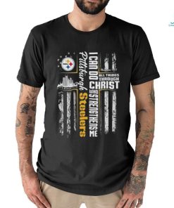 I Can Do All Things Through Christ Pittsburgh Steelers Skyline Shirt