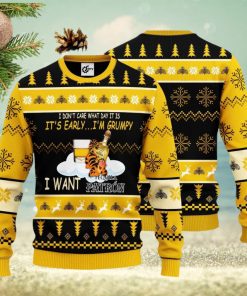 I Don’t Care What Day It Is It’s Early I’m Grumpy I Want Patr’N 3D Ugly Christmas Sweater Unisex Sweater Christmas Gift