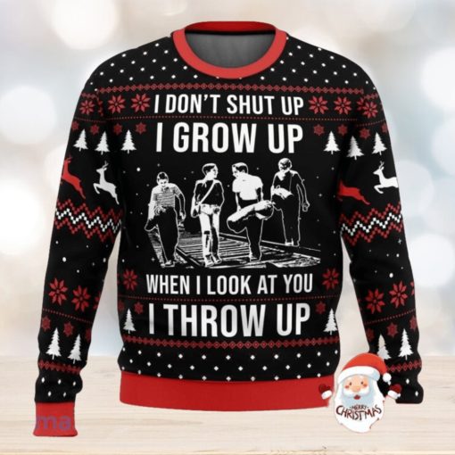 I Don’t Shup Up Stand By Me 3D Ugly Christmas Sweater Christmas Gift For Men And Women