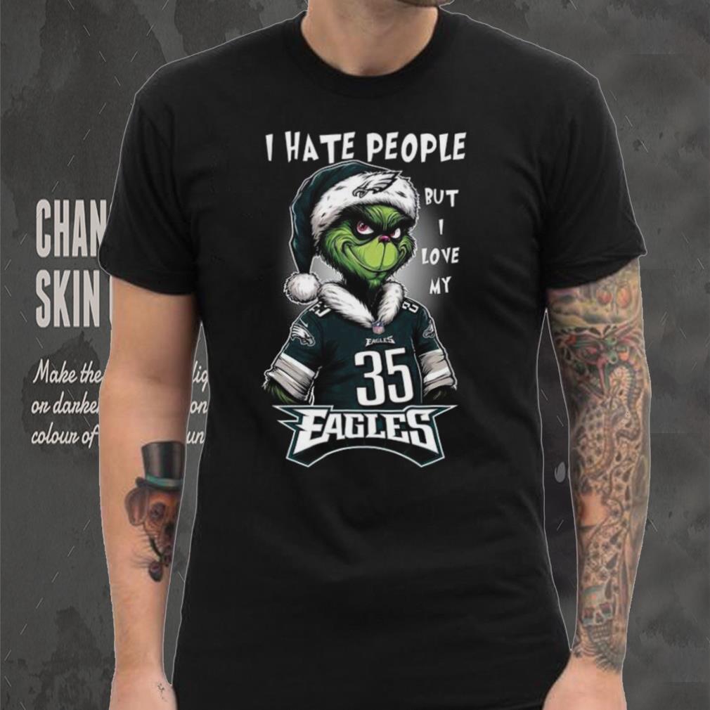 I Hate People But Love My Eagles 35 Fagles Shirt I Hate People But Love My Eagles 35 Fagles Shirt