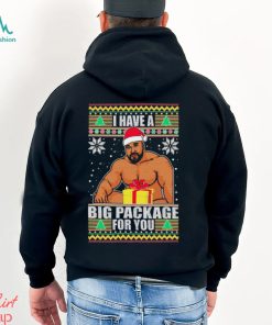 I Have A Big Package For You Barry Wood Meme Ugly Christmas Shirt