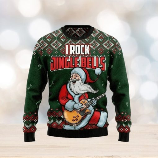 I Rock Jingle Bells Ugly Christmas Sweater